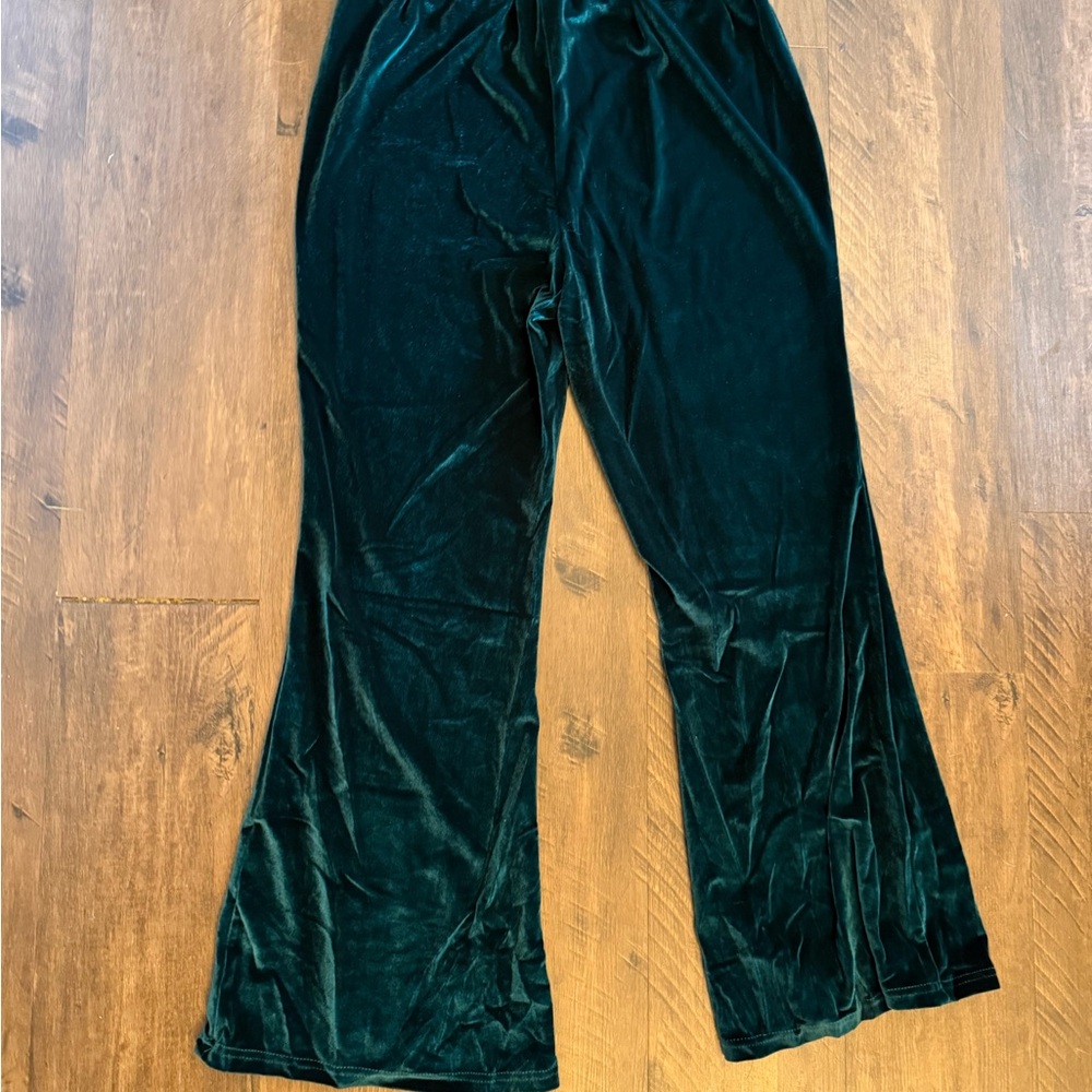 Hocandy Velvet Bottoms in Green